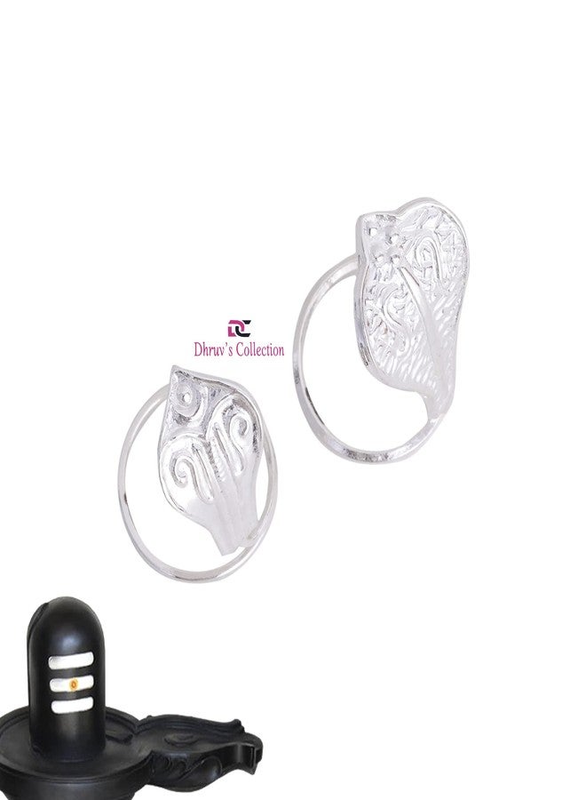 DHRUVS COLLECTION 925 Silver Snake, Nag Nagin Joda for Kaal Sarp Dosha Nivaran, Naag Panchmi Puja, Shiv Pooja, Temple, Shivling, Donation - Image 4